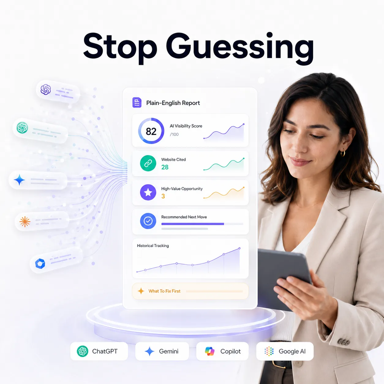 Legal AI visibility dashboard showing practice-area prompt coverage and firm mentions